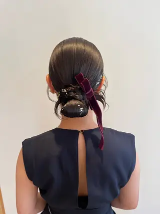 ヘアアレンジ やまき さきねのヘアスタイル