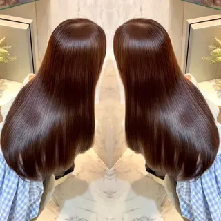 ロング HANARE by youres hair 神楽坂所属・神楽坂/縮毛矯正/ 髪質改善/香村優弥のヘアスタイル