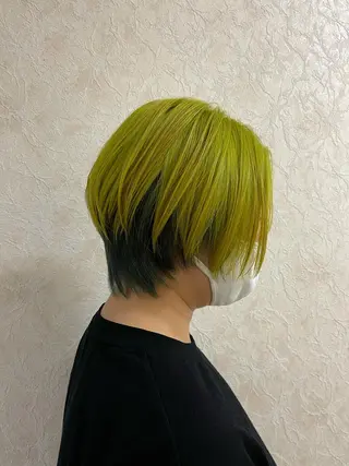 ショート カラー 巻ける縮毛矯正✨ 木下晴一朗✨のヘアスタイル