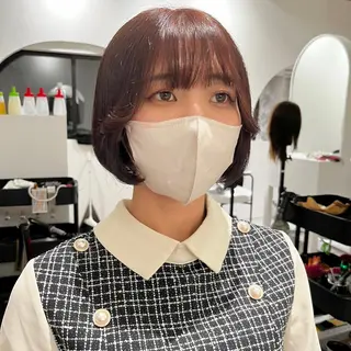 ショート カラー MOE🐈‍⬛🎀 エクステ/ワンホンのヘアスタイル