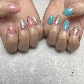 ネイル Li-Fra 神野さやのネイルデザイン