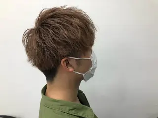パーマ メンズ BABY 艶髪暗髪ヘア💖達人のヘアスタイル