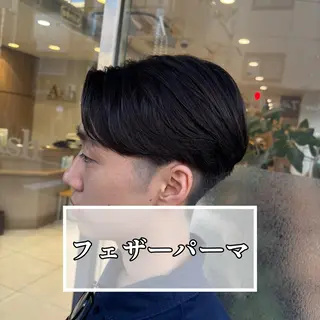 パーマ メンズ 波巻きスパイラル・ カルマ/aoiのヘアスタイル