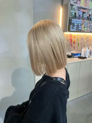 ショート qulim所属・qulim【クリム】 /ハイトーン/海音のヘアスタイル