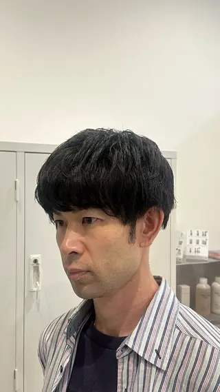 ショート メンズ Agu hair muta 大牟田所属・スタイリストデビュー 前モデル募集中のヘアスタイル