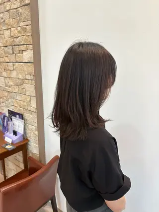 ミディアム アメイジングヘアー 千歳店　福嶋のヘアスタイル