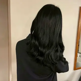 セミロング カラー 無料カラー🧹 miyukiのヘアスタイル
