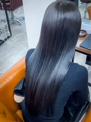 ロング カラー 🥇近藤 恭輔🥇 Recharme新保のヘアスタイル