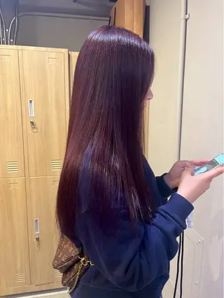 ロング カラー 透明感似合わせカラー 🍀あかり🍀のヘアスタイル