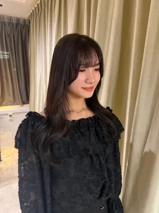 カラー 吉田 莉子のヘアスタイル