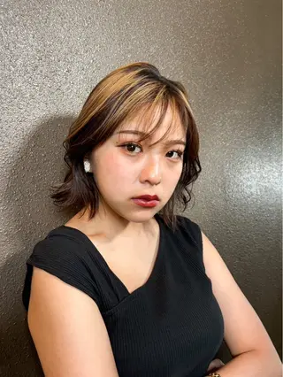 ショート 服部 真希のヘアスタイル