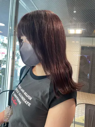 ミディアム カラー メンズ/艶髪/カラー サクラ🌸のヘアスタイル