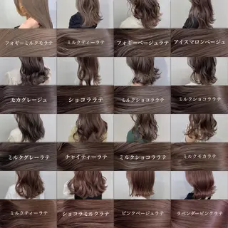 ロング カラー 🥞ベージュ系カラー 【すずきりほ】🥞のヘアスタイル