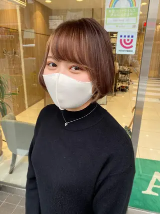 ショート パーマ 寺内 紳悟のヘアスタイル