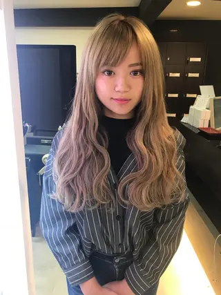 ロング ReHyd BEAUTÉ salon&store 心斎橋店所属・❤️MASAKO❤️ 🌸🩷エクステ🩷のヘアスタイル