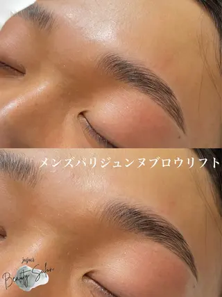 メンズ アイブロウ jujur RISAのマツエク・マツパデザイン
