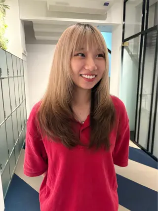 ロング カラー La Pensee/ カスヤリクのヘアスタイル