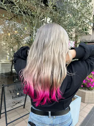 ミディアム カラー sato ayaka ｜透明感カラー🫧のヘアスタイル