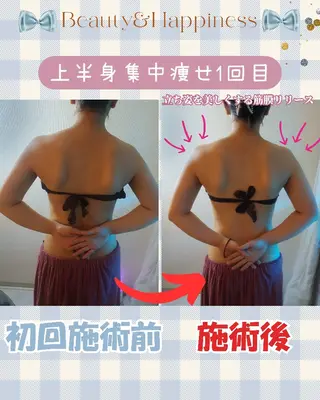 痩身ハーブピーリング 筋膜リリース☆B&Hのエステ・リラクイメージ