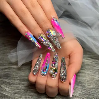 ロング ネイル nail salon azuのネイルデザイン