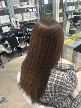 ロング カラー 三村 彰吾のヘアスタイル