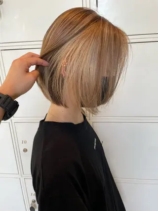 ミディアム カラー 鶴岡で縮毛矯正なら お任せ！ハヤシナオミのヘアスタイル