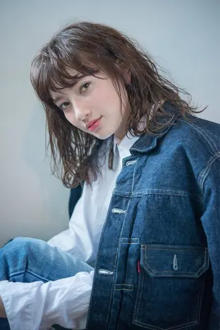 ミディアム カラー COTTON 小田原所属・米満 健登のヘアスタイル