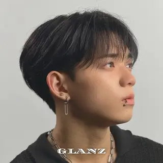 パーマ メンズ GLANZ/メンズ カットモデル予約用のヘアスタイル