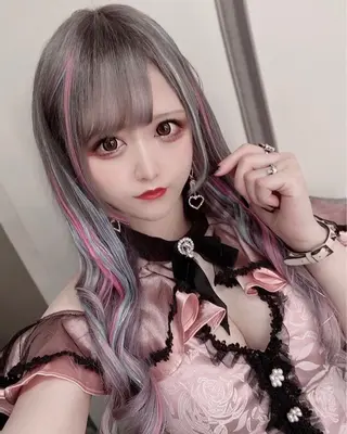 ロング カラー ‼️最新ハネエクステ 原宿のヘアスタイル