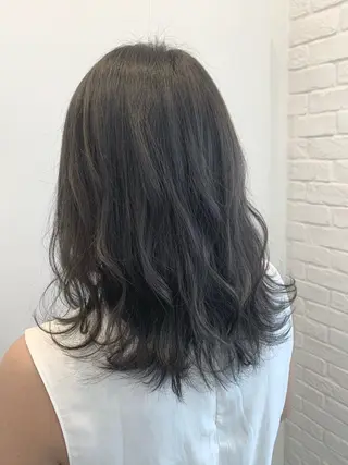 ロング カラー Rapport ラポールのヘアスタイル