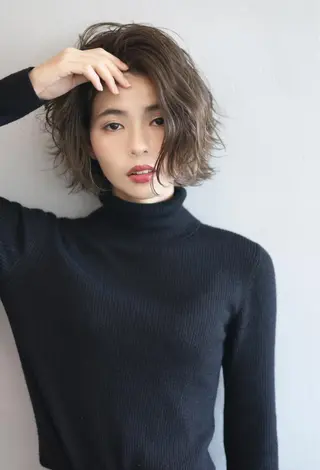 ショート カラー ボブ/ショート/ 白髪染め/メンズ葛西のヘアスタイル