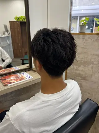 ショート 薮内 香保里のヘアスタイル