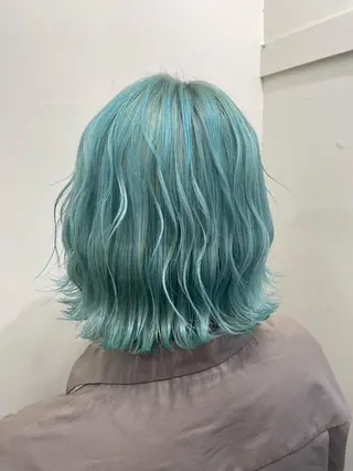 ミディアム カラー WEST OLAND加藤圭介のヘアスタイル