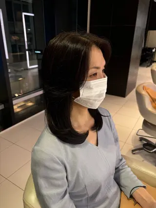 ロング 野田 聖輝のヘアスタイル