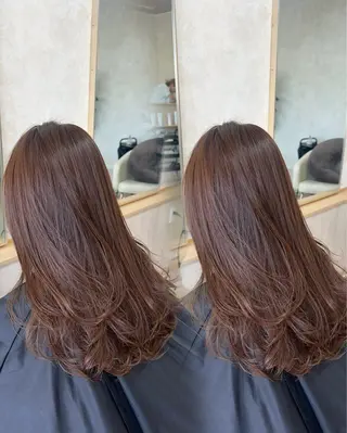 ロング カラー viin〈ビン〉所属・ANNA🎀 杏菜のヘアスタイル