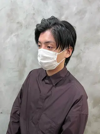 ショート メンズ 木村陸弥 似合わせ 透明感カラー🌿のヘアスタイル