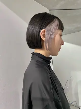 ショート カラー NOVEL-DAYS所属・井上 唯のヘアスタイル