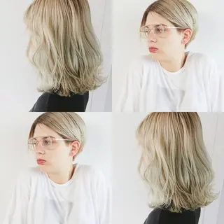 カラー ショート nambu-GARDEN所属・上田 昂雅のヘアスタイル