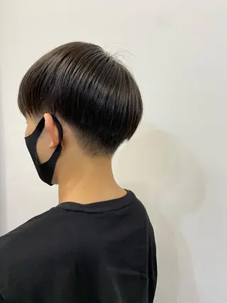 ショート メンズ パーマ特化美容師 mikuのヘアスタイル