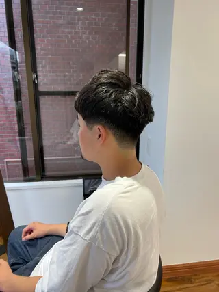 ショート メンズ メンズカット✂️ スキンフェード伊藤陸のヘアスタイル