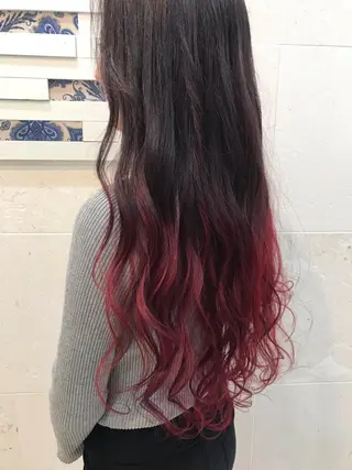 ロング カラー 💘カラー人気No. 1💘SAYAのヘアスタイル