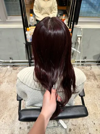 ロング HIKARIS 長澤彩のヘアスタイル