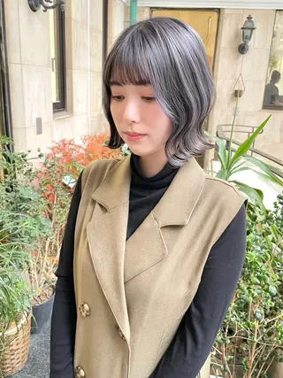 ミディアム 艶髪/髪質改善/ NATSUKI🍯のヘアスタイル