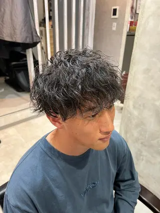 ショート パーマ パーマ特化美容師 佐藤壮流のヘアスタイル