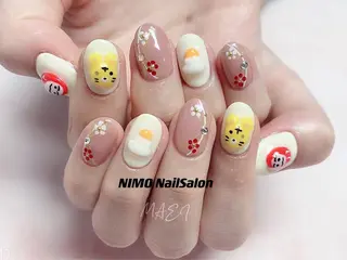 カラー パーマ ネイル マツエク・マツパ NIMO ネイルサロンのネイルデザイン