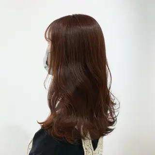 ロング カラー ヘアアレンジ キヨミ 韓国レイヤーカットのヘアスタイル
