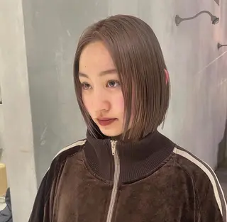 ショート ❄️透明感カラー/ ボブ/けんしん🌿のヘアスタイル