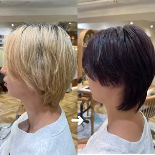 カラー メンズ 池袋／メンズ特化✂️ 和野瑛怜菜のヘアスタイル