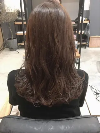 ロング カラー 🩷🍭中津・梅田 エリア🍬💜のヘアスタイル