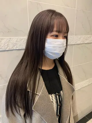 ロング カラー Haru/THREE …by velvetのヘアスタイル